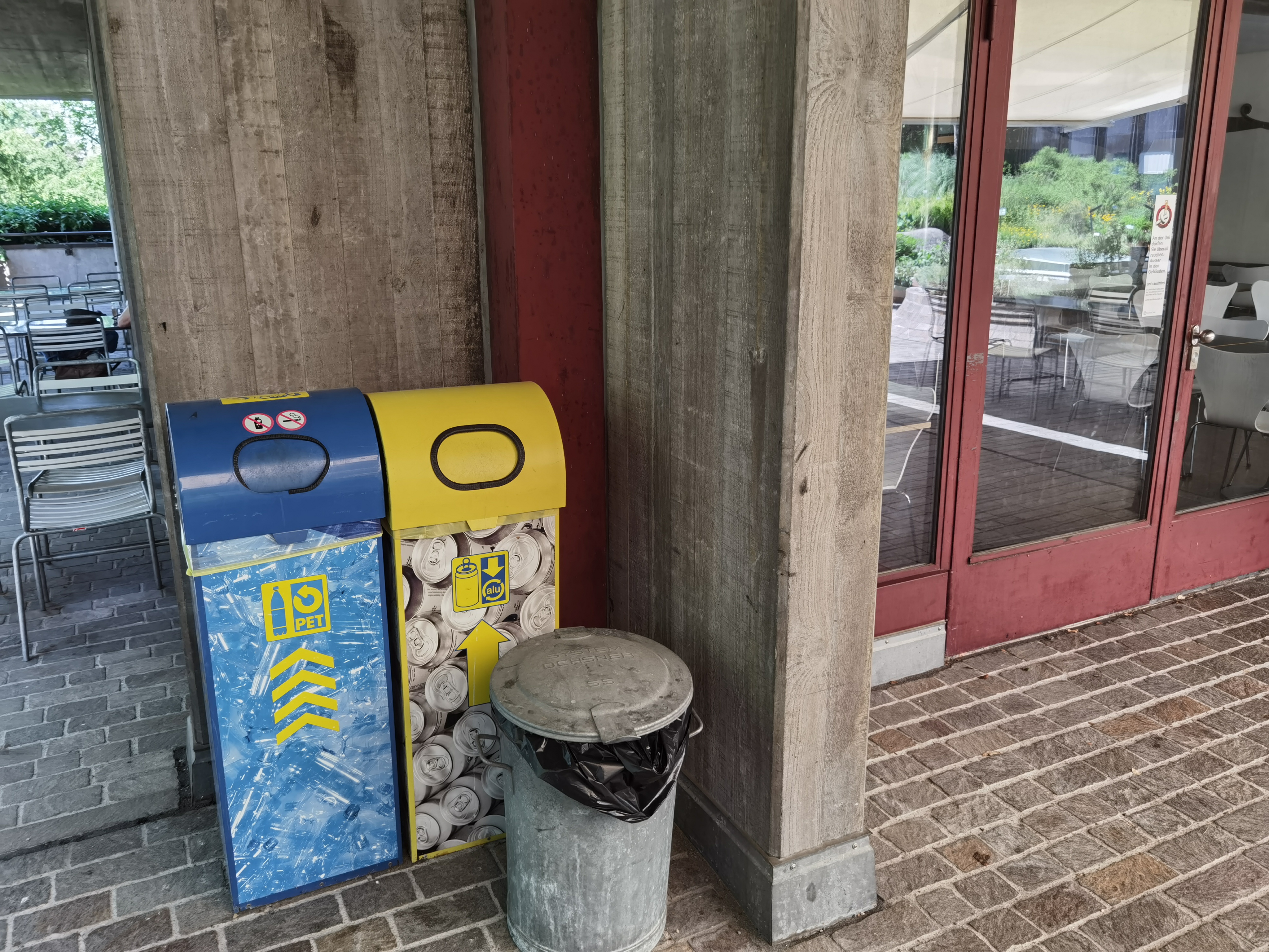 Recycling_Outside Cafeteria